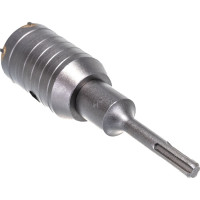 Коронка твердосплавная с адаптером по бетону Basis (45х50х160 мм; SDS-plus) Monogram 089-144