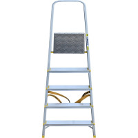 Алюминиевая стремянка Алюмет с анодированным покрытием профессиональная 5 ступеней. Серия APA 7005
