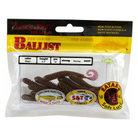 Съедобные искусственные твистеры LUCKY JOHN LJ Pro Series BALLIST 2.5in, цвет S14, 10шт. 140101-S14