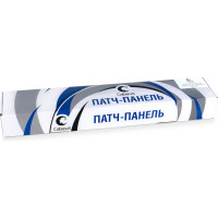 Патч-панель Cabeus 1U, 24 порта, RJ-45, категория 6, экранированная, PL-24-Cat.6-SH-Dual