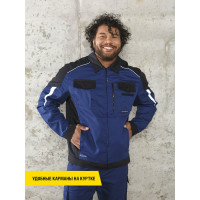 Костюм СОЮЗСПЕЦОДЕЖДА STATUS NEW, темно-синий/черный, р.52-54, рост 170-176 2000000093628