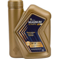 Моторное масло РОСНЕФТЬ Magnum Ultratec A5 5W-30 SL-CF синт. кан. 1л 40816532