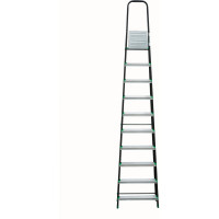 Стальная стремянка с алюминиевой ступенью SMARTY Combi 10 ступеней SN023-10