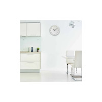 Настенные круглые часы Apeyron цвет корпуса белый, пластик, O35см/PL200924