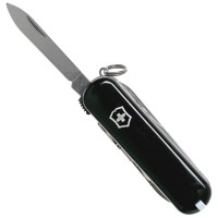 Нож Victorinox Classic Nail Clip 580, 65 мм, 8 функций, черный 0.6463.3