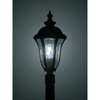 Садово-парковый светильник TDM ELECTRIC Вена 1х60 Вт, столб, H1050 мм, прозрачное/чёрный, Е27, SQ0330-2062