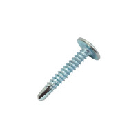 Саморезы Steelfix 4,2х25 ПШС (прессшайба сверло), цинк, 0,5кг (207шт), ПШС422505