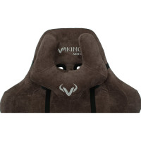 Игровое компьютерное кресло ZOMBIE VIKING KNIGHT LT FABRIC коричневый текстиль VIKING KNIGHT LT10