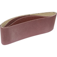 Лента абразивная бесконечная (3 шт; 100 x 610 мм; Р120) BOHRER 53161012