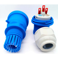 Кабельная вилка Bals 32A 3р 6h 230V IP44 Quick-Connect 1 шт. 2138-b