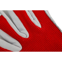 Перчатки 2Hands трикотаж/овечья кожа/манжет на велкро 0755- 8,5