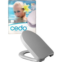 Сиденье Cedo Toscana с микролифтом, быстросъемное, дюропласт, белое 528565