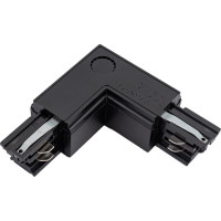 L-образный соединитель для шинопроводов Uniel трехфазный BLACK 1 POLYBAG UBX-A22 9766