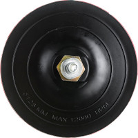 Диск опорный шлифовальный на липучке (125 мм; толщина 12 мм; М14) Orientcraft 501-01 OCPBPVA12501