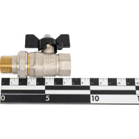 Шаровой кран Terma NEOS 1/2", с американкой, бабочка 26026