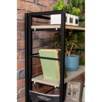 Стеллаж ТИТАН МЕТА СЛС-1/1200, ясень светлый шимо 4670026243185