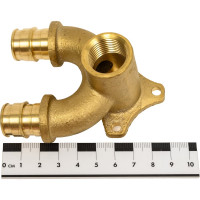 Водорозетка One Plus двойная, 20x1/2x20 OP для труб из сшитого полиэтилена Pex qe 3204023106