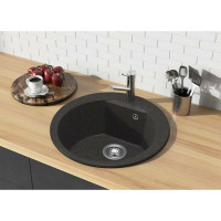 Кухонная мойка Polygran ATOL-520 (№36 Белый Хлопок) 627451