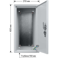 Щит с монтажной панелью ЩМП-4.2.1-0 400х210х150 TDM ELECTRIC SQ0905-0051