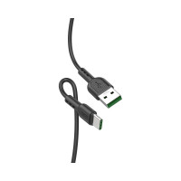 Кабель USB 2.0 Hoco X33, AM/Type-C, черный, 1м, 5А 6931474706119