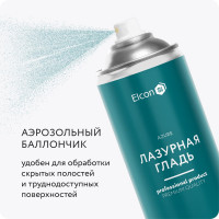 Аэрозольная краска Elcon в баллончике для мебели, для декора, для металла, для пластика, для керамики, для стекла, для гипса, быстросохнущая, акриловая, лазурная гладь, аэрозоль 520 мл 00-00462258