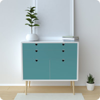 Аэрозольная краска Elcon в баллончике для мебели, для декора, для металла, для пластика, для керамики, для стекла, для гипса, быстросохнущая, акриловая, лазурная гладь, аэрозоль 520 мл 00-00462258