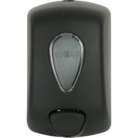 Диспенсер для мыла Nofer Classic пластиковый, чёрный, 1000 мл 03036.N