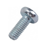 Винт DINFIX полуцилиндрическая головка, цинк, DIN 7985, 4x10, 50 шт. 00-00001933