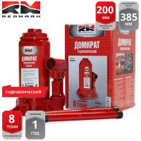 Гидравлический домкрат REDMARK 8 т, высота мин/макс 200/385 мм RM20208