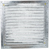 Решетка металлическая (300x300 мм; оцинкованная) ВИЕНТО РМ3030Ц