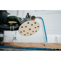 Диск шлифовальный перфорированный с липучкой (5 шт; 150 мм; Р320; 15 отв.) Abraforce 90365