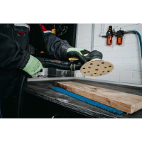 Диск шлифовальный перфорированный с липучкой (5 шт; 150 мм; Р320; 15 отв.) Abraforce 90365