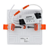 Светодиодный безрамочный светильник Smartbuy BDLS квадрат 18Вт/6500К SBL-BDLS-18-65K