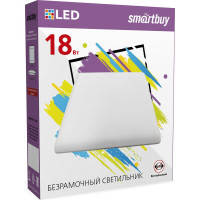 Светодиодный безрамочный светильник Smartbuy BDLS квадрат 18Вт/6500К SBL-BDLS-18-65K