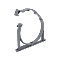 Хомут Sinikon ПП D110 серый KPP.110