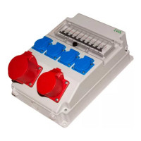 Щит с розетками навесной Combox 11 EVOL 0102-010-1