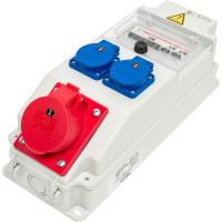 Щит с розетками навесной Combox 5 EVOL 0101-002-1