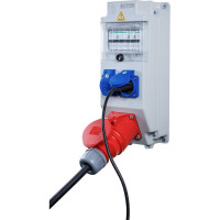 Щит с розетками навесной Combox 5 EVOL 0101-002-1