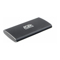 Внешний корпус AgeStar USB 3.0 mSATA, алюминий, черный, 3UBMS2 (BLACK)
