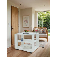 Журнальный стол Мебелик BeautyStyle Luminar 5 белый 7628