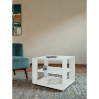 Журнальный стол Мебелик BeautyStyle Luminar 5 белый 7628