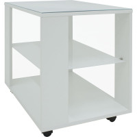 Журнальный стол Мебелик BeautyStyle Luminar 5 белый 7628