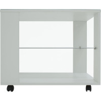 Журнальный стол Мебелик BeautyStyle Luminar 5 белый 7628