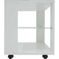 Журнальный стол Мебелик BeautyStyle Luminar 5 белый 7628