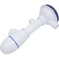Сифон Unicorn B431VP 3 1/2х40 с круглым переливом, с носиком, винт, шток, ручка - пластик 544752