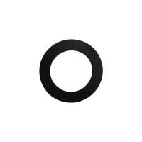 ПВХ-прокладка HG 1 1/2 дюйма, черная, 10 шт 1646211