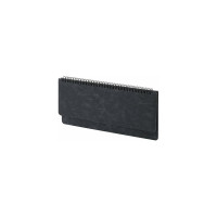 Недатированный настольный планинг BRAUBERG Status 305x140 мм, под кожу, 60 листов черный 113372