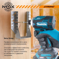 Бита торсионная STRONG (2 шт; PH3х50 мм; карта; E6.3) NOX 336350-2