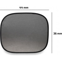 Солнцезащитная самоклеющаяся шторка Heyner 44x36 см, комплект 2 шт. 512310