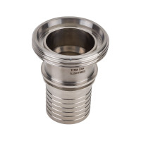 Штуцер TITAN LOCK 2in, резьбой под рукав DIN 11851 DN50 нерж. 316L TL50THRSS